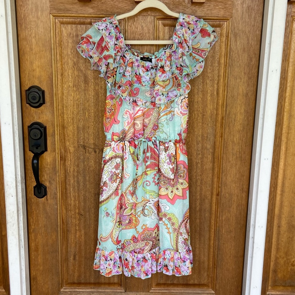 Melissa Paige | Paisley and Floral Dress, medium